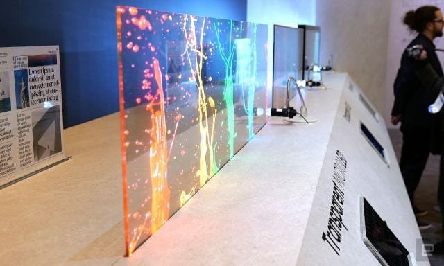 Samsung Transparent LED Display FI