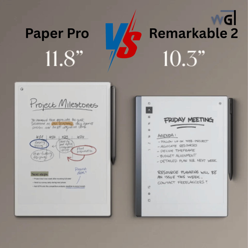 Remarkable Paper pro vs Remarkable 2 comprision Featured image